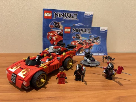LEGO Ninjago X-1 Ninja Charger 70727 – Complete Set w/ Minifigures Instructions 