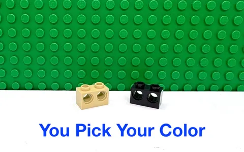 Lego Technic 1x2 with 2 Pin Hole Beam Brick "You Pick Your Color and Qty" NEW