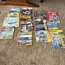 LEGO Instruction Manual Lot Of 44 Star Wars, Technic, Batman, Ninjago, Racers