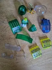 LEGO Space Police II Dinosaur Egg Transparent Green Neon Assorted 18 Pieces