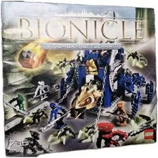 LEGO Bionicle 8575 Visorak Battle Ram 100% complete set with instructions Playse