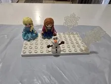 LEGO Duplo Disney 10455 Anna & Elsa's Figures Only