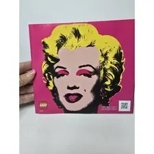 LEGO Art 31197 Andy Warhol's Marilyn Monroe INSTRUCTION MANUAL ONLY
