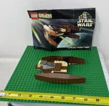 LEGO 7111 Star Wars Droid Fighter 100% COMPLETE w/ Instructions, Retired