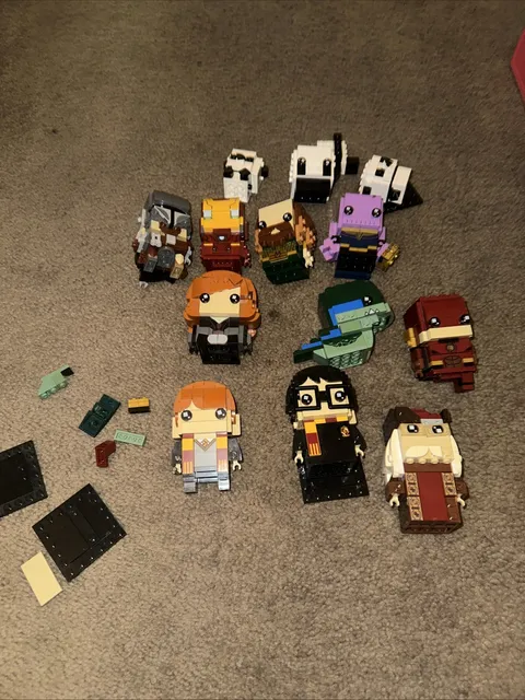 lego Harry Potter  brickheadz lot Of 13 Marvel Do Star Wars As Is Read