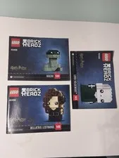 LEGO HarryPotter BRICKHEADZ Voldemort, Nagini, Bellatrix 40496 INSTRUCTIONS ONLY