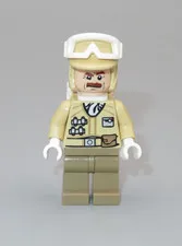 LEGO Star Wars #2 Hoth Rebel Trooper mustache backpack minifigure 9509