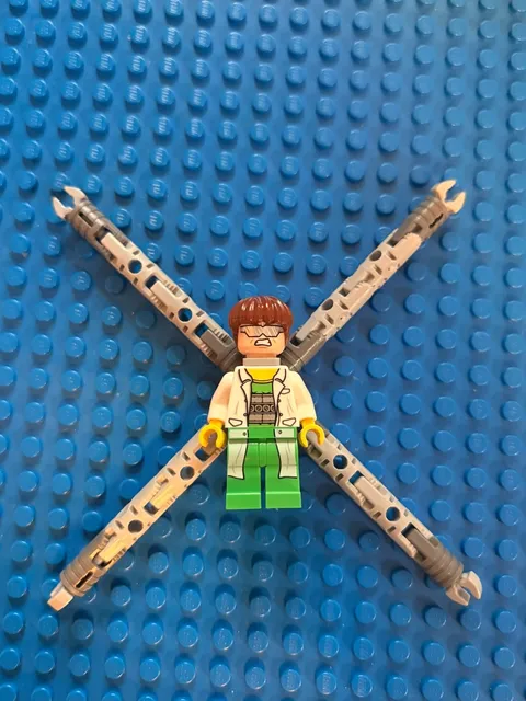 Lego Marvel Super Heroes Minifigure Dr. Octopus Doc Ock sh0110