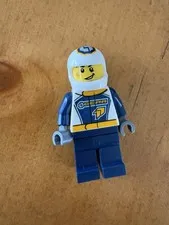 LEGO Race Car Drivers NASCAR Indy Formula 60256 Minifigure VGUC C16-4 