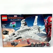 Lego Marvel Spider-Man Far From Home Shark Jet and Drone Attack 76130 IOB Sealed