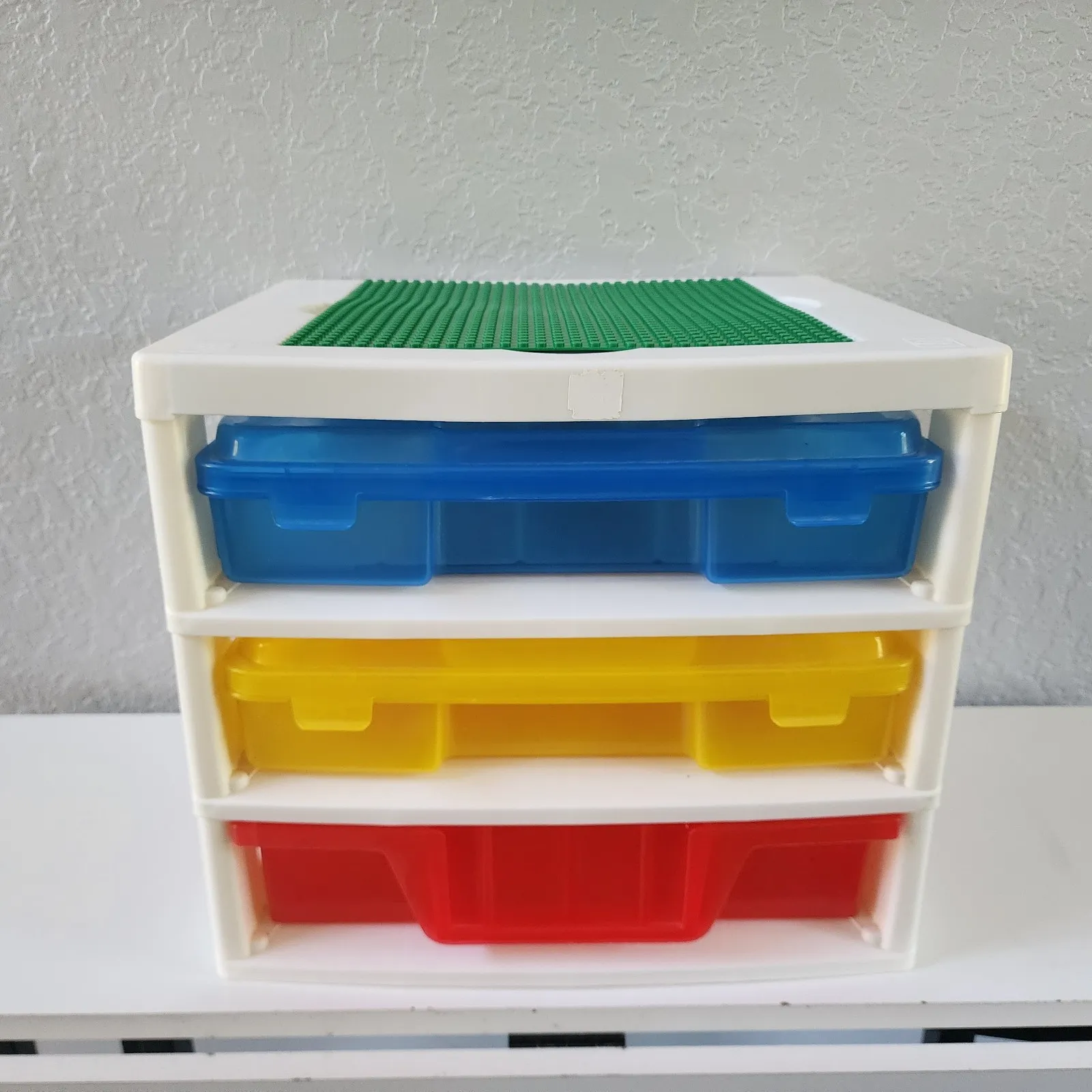 IRIS LEGO 3-Drawer Storage System with Baseplate and Tray