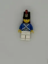 LEGO Bluecoat Soldier 4 Minifigure Sweat Drops Reddish Brown Hair pi155 Imperial