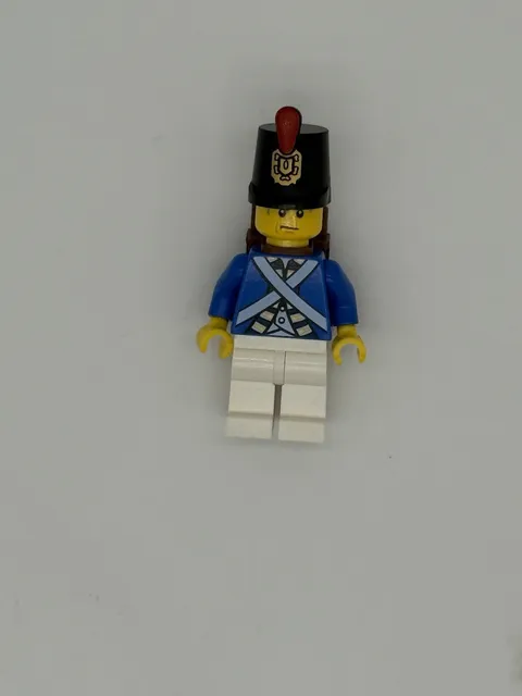 LEGO Bluecoat Soldier 4 Minifigure Sweat Drops Reddish Brown Hair pi155 Imperial