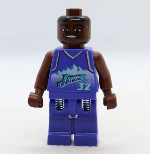 Karl Malone 3564 Jazz Jersey #32 NBA Basketball LEGO Minifigure