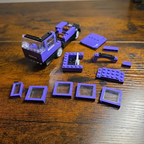 LEGO Harry Potter 4755 Knight Bus Incomplete Set Purple Replacement Parts Lot