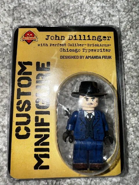 Brickmania John Dillinger + Perfect Caliber BMF522 2021 NEW IN BOX + FAST SHIP