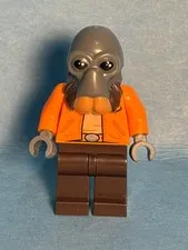 LEGO Star Wars Minifig sw1124 - Ponda Baba - No Cracks/Light Scratches