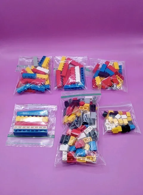 Building Bricks Lot (Mostly LEGO) Assorted Lengths Same Thickness *SEE DETAILS*