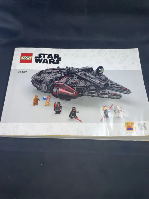 LEGO Star Wars 75389 The Dark Falcon Instruction Manual Book Booklet ONLY