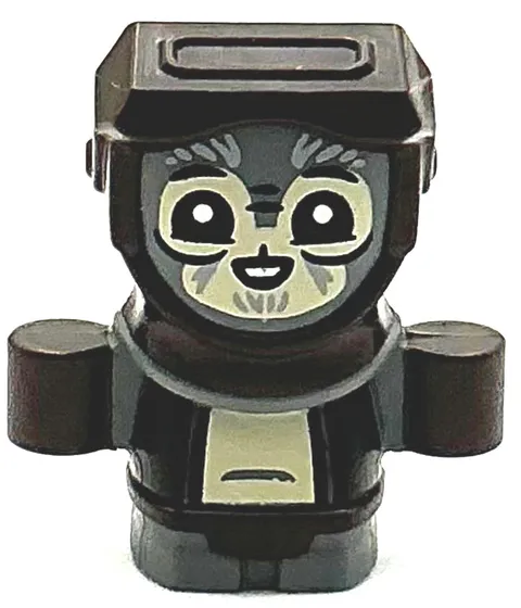 Lego New Anzellan Dark Brown Hood 75445 Star Wars Minfigure