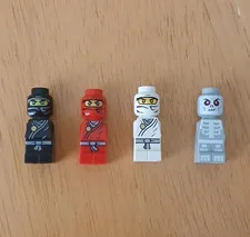LEGO NINJAGO Microfigure Lot of 4 