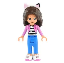 LEGO® Gabby's Dollhouse GABBY Minifigure™ gdh001 with Ears Blue Trousers