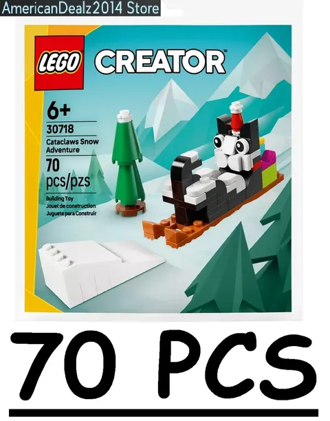 LEGO Creator Cataclaws Snow Adventure 30718 Building Toy Set 2026 NEW