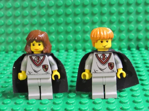 Lot 2 Lego Minifigs Harry Potter Hermione Granger Ron Weasley hp007 hp003 HG32