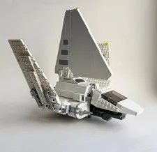 Lego 75302 Star Wars: Imperial Shuttle 99% Complete w/Manual 2 Minifigures