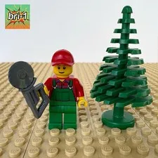 LEGO MOC: Christmas Tree Farmer + Large Tree, SAW, 2026 MY OWN CREATION