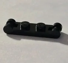 LEGO Parts - Black Plate 1 x 2 with Bar Handles on Ends - No 18649