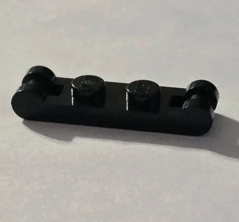 LEGO Parts - Black Plate 1 x 2 with Bar Handles on Ends - No 18649