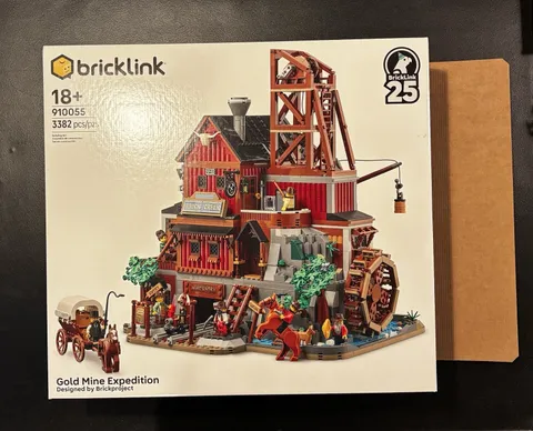 LEGO Bricklink Program Series 6 Gold Mine Expedition 910055 USED, 100% Complete