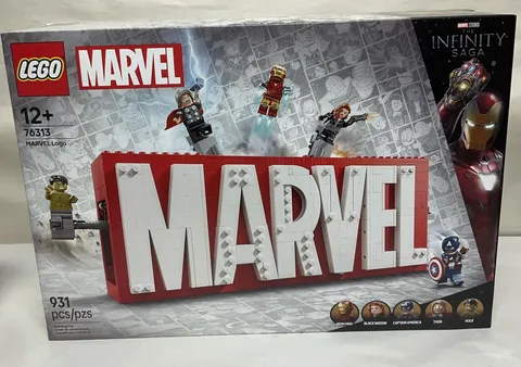 LEGO Marvel MARVEL Logo Avengers Minifigures BuildingSet 76313-Free S&H