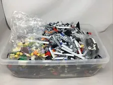 Bulk LEGO Assorted Building Bricks & Minifigure Parts - 9 lbs