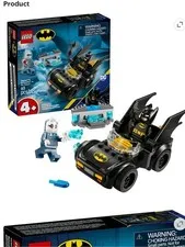 LEGO DC Batman & Batmobile vs. Mr. Freeze Toy Building Set 76301 NIB