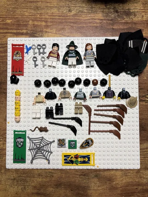 Mixed Harry Potter LEGO Minifigs, rare Parts, Special Pieces, Accessories Lot
