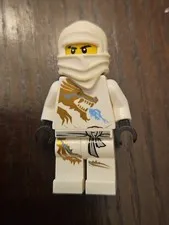 LEGO Ninjago Zane DX Minifigure White Dragon Suit njo0018 Authentic *