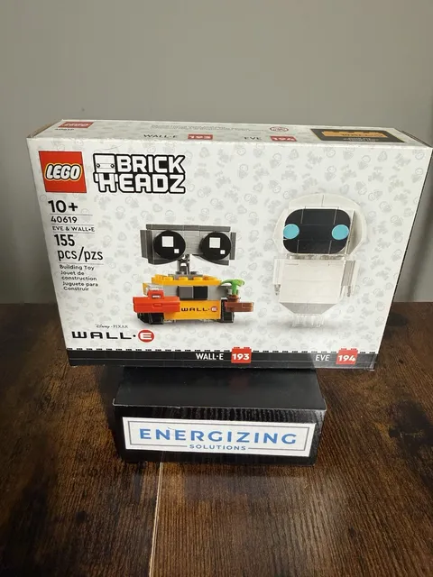 LEGO BRICKHEADZ: Eve & Wall-E (40619) New/sealed, Unopened