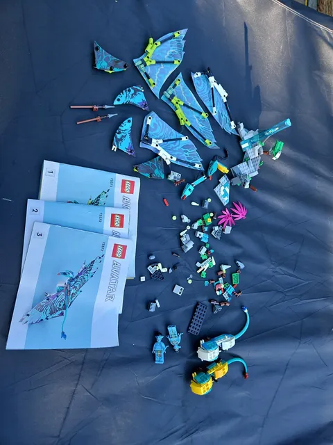 LEGO Avatar: Jake & Neytiri's First Banshee Flight 75572 Might Be Incomplete