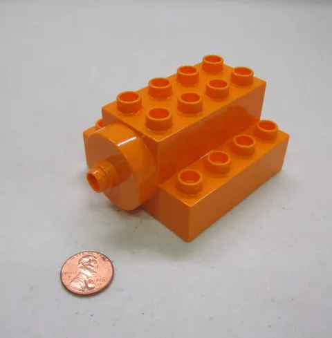Lego Duplo Orange Engine Housing For Ferris Wheel Merry Go Round #29141