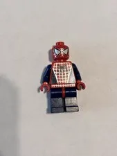 LEGO Minifigure Spider-Man - Dark Blue Arms and Legs, Silver Webbing spd028