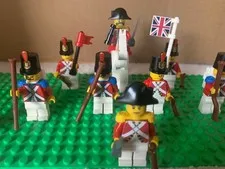 LEGO® MiniFigures Revolutionary Soldiers British Red Coats