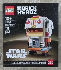 LEGO 40795 Luke Skywalker – Brick Headz – New & Sealed – Star Wars – Retired