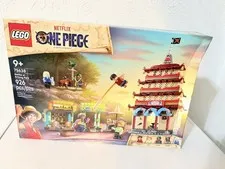 LEGO 75638 One Piece Battle at Arlong Park Building Toy Set NEW Sealed Box DMG