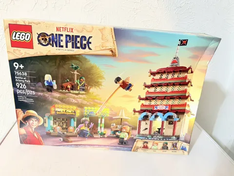 LEGO 75638 One Piece Battle at Arlong Park Building Toy Set NEW Sealed Box DMG