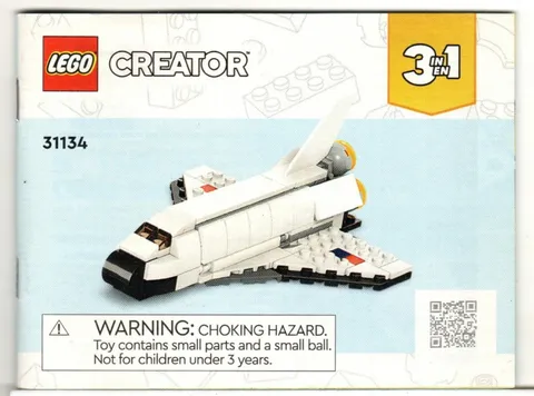 Lego ~  Instructions Manual Booklet Only ~ Creator 31134