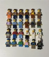 LEGO Minifigure Big Lot Hidden Side And City Figures & More