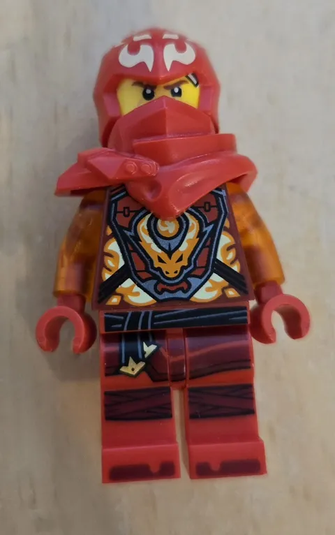 Lego Ninjago Kai Minifigure 71777 Dragon Power Kai Dragons Rising 
