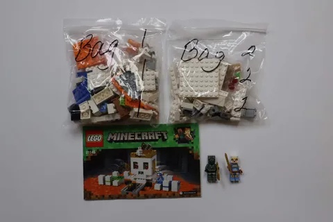 LEGO® Minecraft® 21145 The Skull Arena 🔍100% Complete W/Instructions